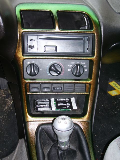 1993 Mazda MX-6 - interior of the pgt