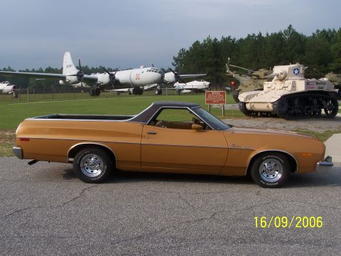 1973 Ford Ranchero - Posted inside Veteran's park.
