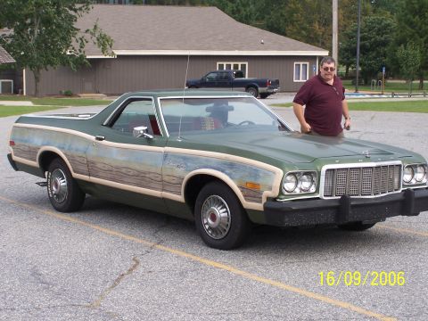 1973 Ford Ranchero - Hyrb and his 73 Ranchero Squire