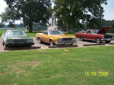 1973 Ford Ranchero - All three participants on display at Andersonville prison. If your are anti-war, or anti-military, you need to visit the POW museum at Ande…