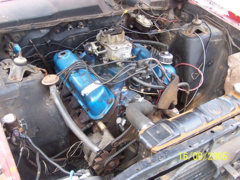 1973 Ford Ranchero - Rusty's engine.