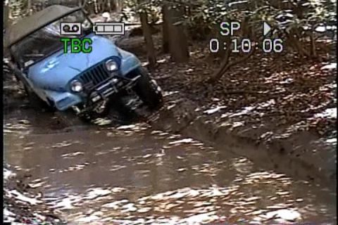 1989 Ford Bronco - BIG BLUE IN MUD PIT