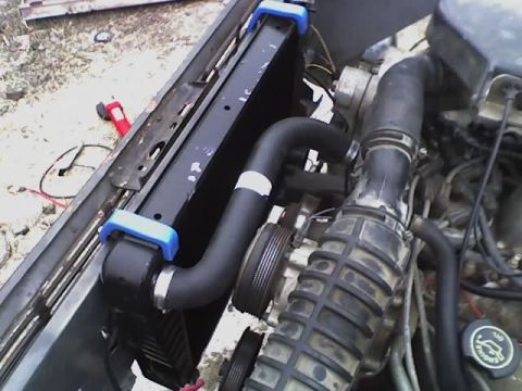 1971 Ford Bronco - Radiator mounted