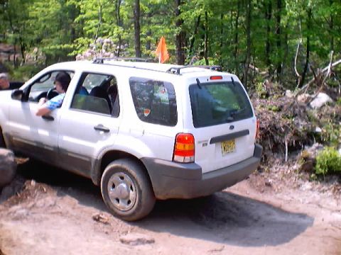 2001 Ford Escape - Here is me in Houdini, putting on the cuffs and shackles getting tied in a sack...