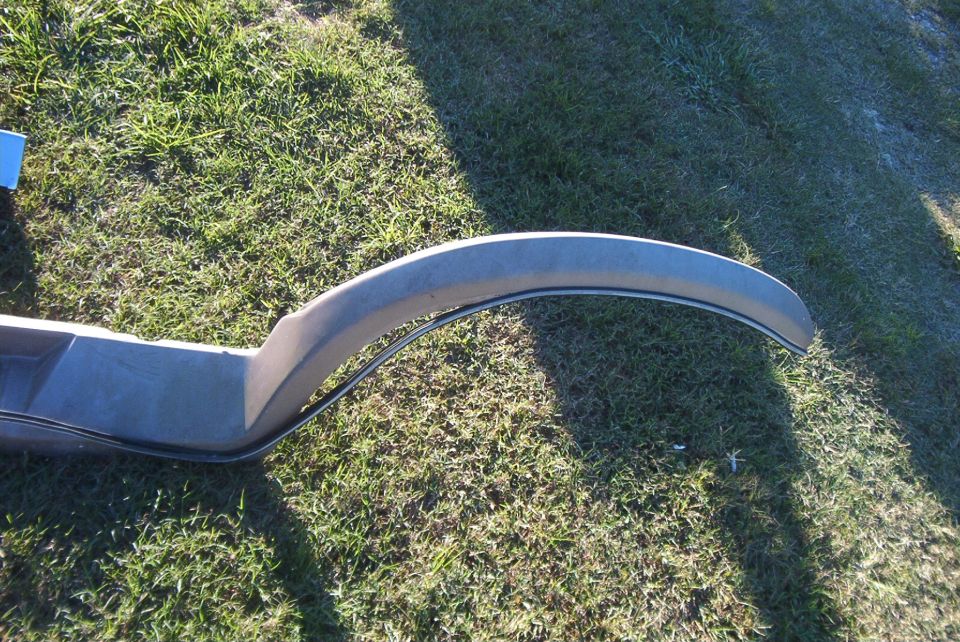 Fender flare lying on grass