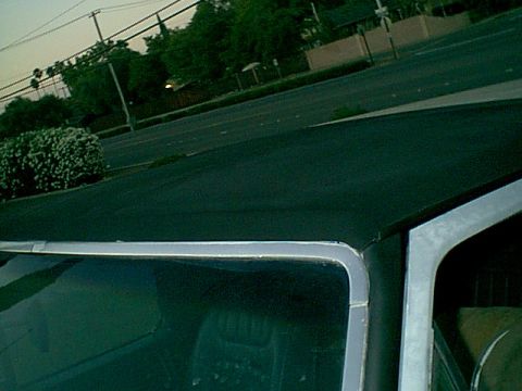 1983 Ford Bronco - here is another shot of the top completed.