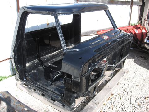 1977 Ford F-150 - This is a bare truck cab frame, not a complete vehicle.