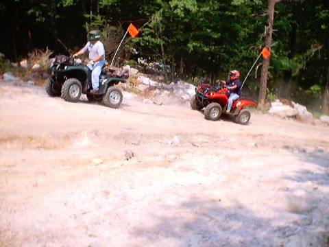 2001 Ford Escape - Oh, look...a couple of quads...