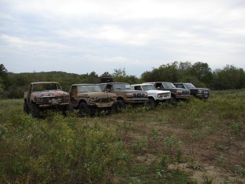 1996 Ford Bronco - Some of the broncos there