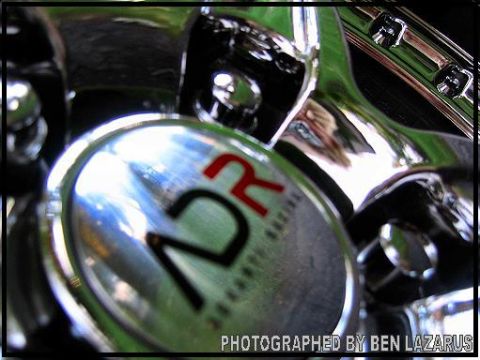 1997 Ford Thunderbird - Chrome emblem with '12R' and 'SUPER MOTORS' text visible.