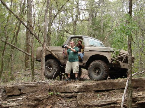 1996 Ford Bronco - Chris with the video, and Franks bronco