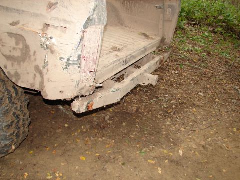 1996 Ford Bronco - Franks damage