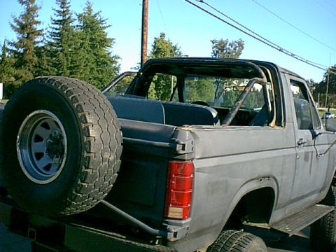 1983 Ford Bronco - topless another shot