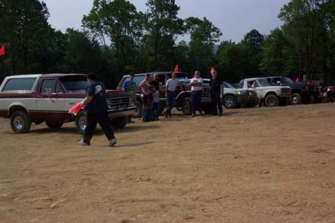 2001 Ford Escape - Groups shot, plus somone we didn't invite.