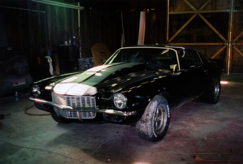 1971 Chevrolet Camaro - Left front angle shot