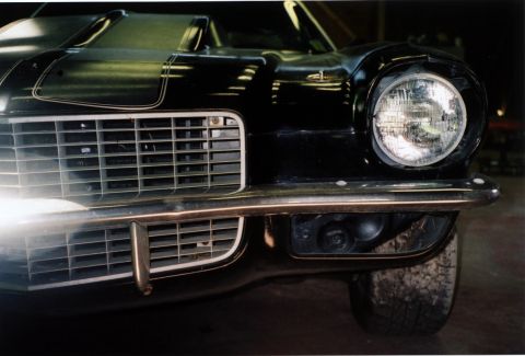 1971 Chevrolet Camaro - Left front side close up