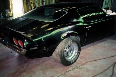1971 Chevrolet Camaro - Right rear angle shot
