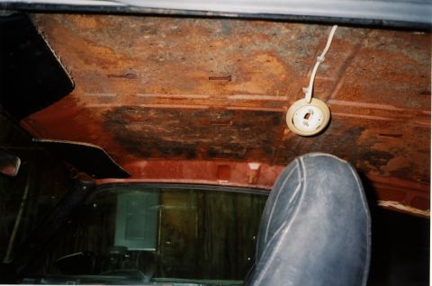 1971 Chevrolet Camaro - Headliner? who needs it. . .