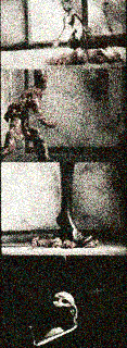 1991 Ford Bronco - A series of grainy images depicts people in different scenarios, suggesting a narrative or sequence of events.