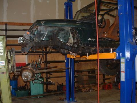 1994 Jeep Wrangler “Partially Erect YJ”