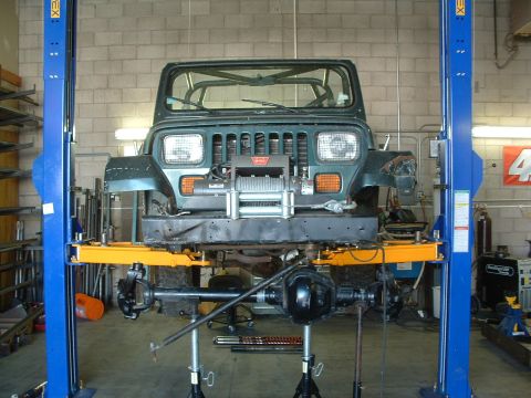 1994 Jeep Wrangler “Partially Erect YJ”