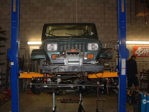 1994 Jeep Wrangler “Partially Erect YJ”