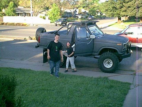 1983 Ford Bronco - Here it is installed and ready for anything i toss at it.