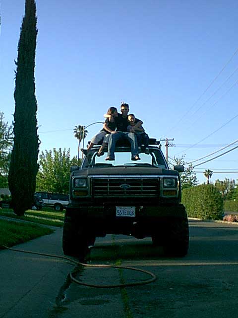 1983 Ford Bronco - they did not want to get off....lol