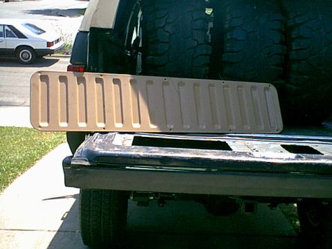 1983 Ford Bronco - My bronco did not have the access cover so i needed to make one or get one. i got lucky at the local junk yard.