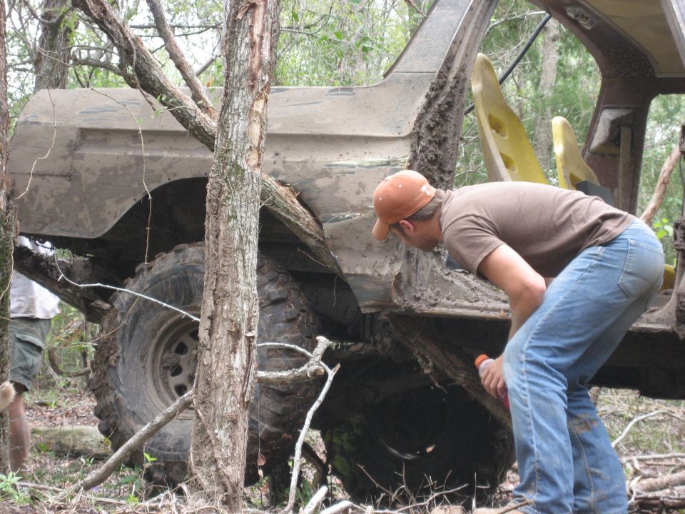 uuuuuhhhhh, i think there's a tree under there.  and matt (pictured) said he was going to be a good co pilot ha ha