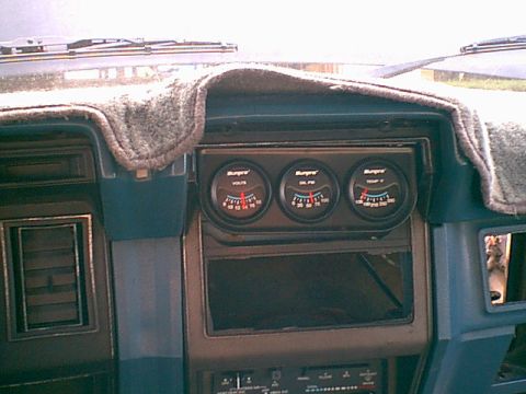 1983 Ford Bronco - here are the SunPros install and from the drivers seat.
