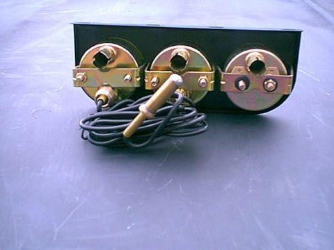 1983 Ford Bronco - This is the back of the Harbor Frieght guage set. simple connections and easy to follow instructions.