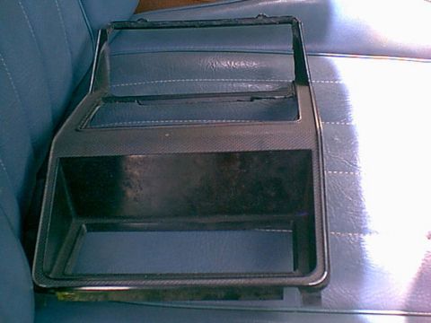 1983 Ford Bronco - All i had to do the the bezel was trim out the top portion. this one was damaged anyway.