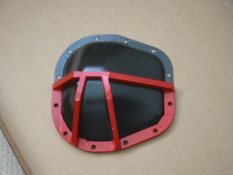 1995 Ford Bronco - cover cleaned and painted with diff gaurd i built
