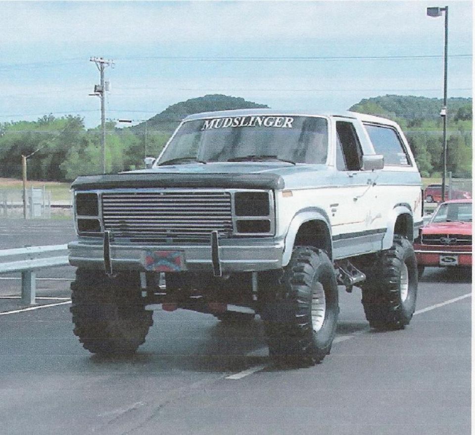 1984 Ford Bronco “mudslinger”