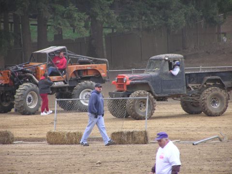 1995 Ford Bronco - That "Funkin Pumpkin" was bad ass! Turbo diesel, front and rear steering, etc etc....