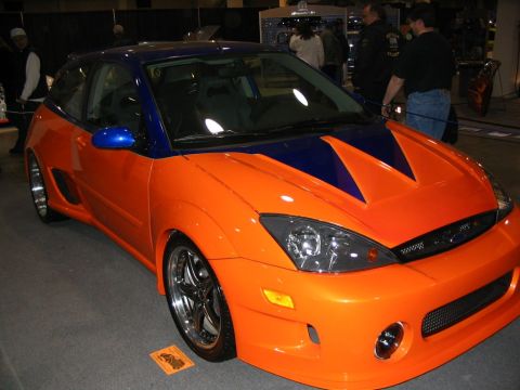1993 Ford Taurus - This modified hatchback does not appear to be a 1993 Ford Taurus.
