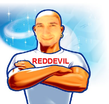 1970 Chevrolet Camaro - A digitally altered image of a character resembling Mr. Clean with text and logos.