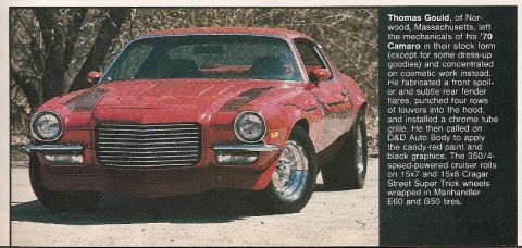 1970 Chevrolet Camaro photo
