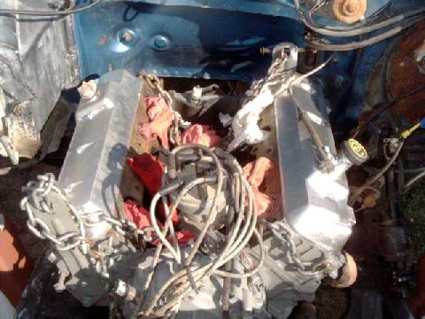 1984 Ford Bronco - passngr-side exhaust manifold hits firewall