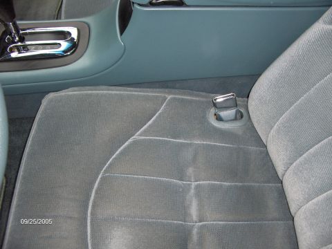 1996 Mercury Grand Marquis - Done. The trimmed seat cover, prior to final 'tweaking'