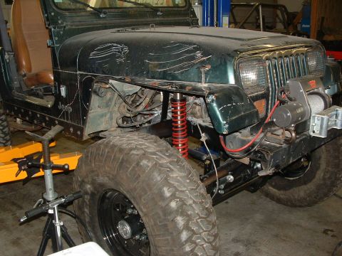 1994 Jeep Wrangler “Partially Erect YJ”