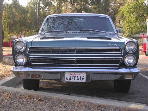 1975 Ford Ranchero - This Mercury Comet features a distinctive horizontal grille and dual round headlights.