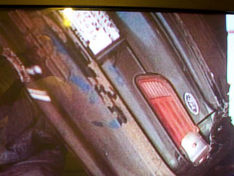 1997 Ford Taurus - Look closely at the rear bumper. He had just bought this and it wasn't tagged yet.