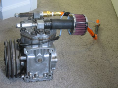 1995 Ford Bronco - that's the input and output set up i'm running.