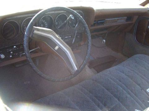 1976 Ford Ranchero - Ranchero Interior when first purchased