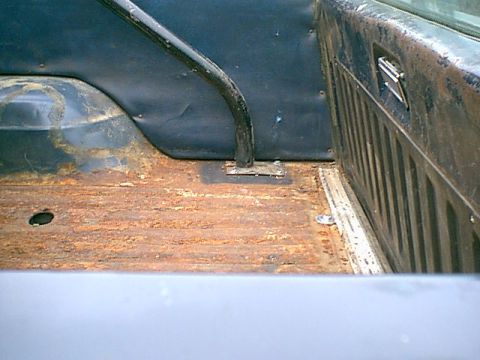 1983 Ford Bronco - here is the pass side installed.