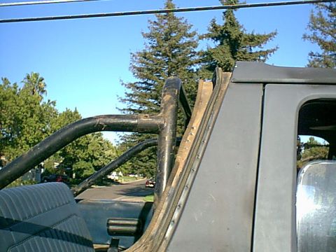 1983 Ford Bronco - i made sure there was room to install the top and install and remove the top bolts. this will be a great starting point for a full cage.