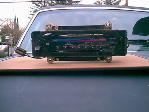 1983 Ford Bronco - The 1984 truck panel was a direct swap in. the only difference is the far right. on the bronco the Glass switch was located here and on the…
