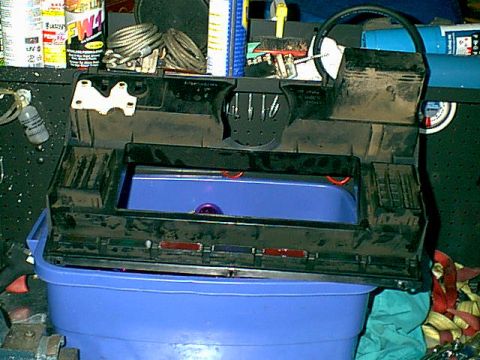 1983 Ford Bronco - here are the vents on the back side of the dash. this was all there was. no duct work.